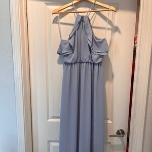 LUSH maxi dress in blue